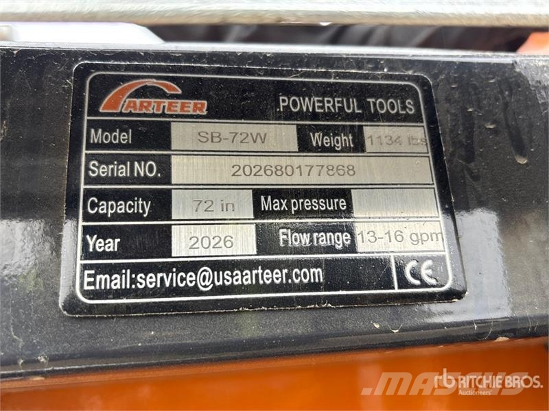 Arteer SB-72W 72 in Skid Steer Screening Bucket (Unused) Korpe za prosijavanje