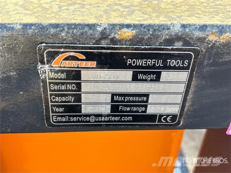 Arteer SB-72W 72 in Skid Steer Screening Bucket (Unused) Cucharas separadoras