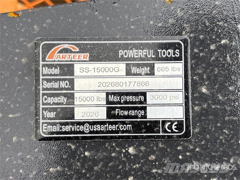 Arteer SS-15000G 15000 lb Skid Steer Logging Winch (Unuse Други компоненти