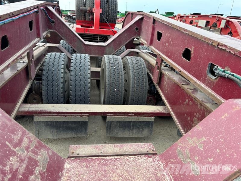 Aspen 16-Wheel Removable Gooseneck Lowboy Trailer Plataformas bajas