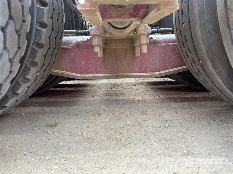 Aspen 16-Wheel Removable Gooseneck Lowboy Trailer Plataformas bajas