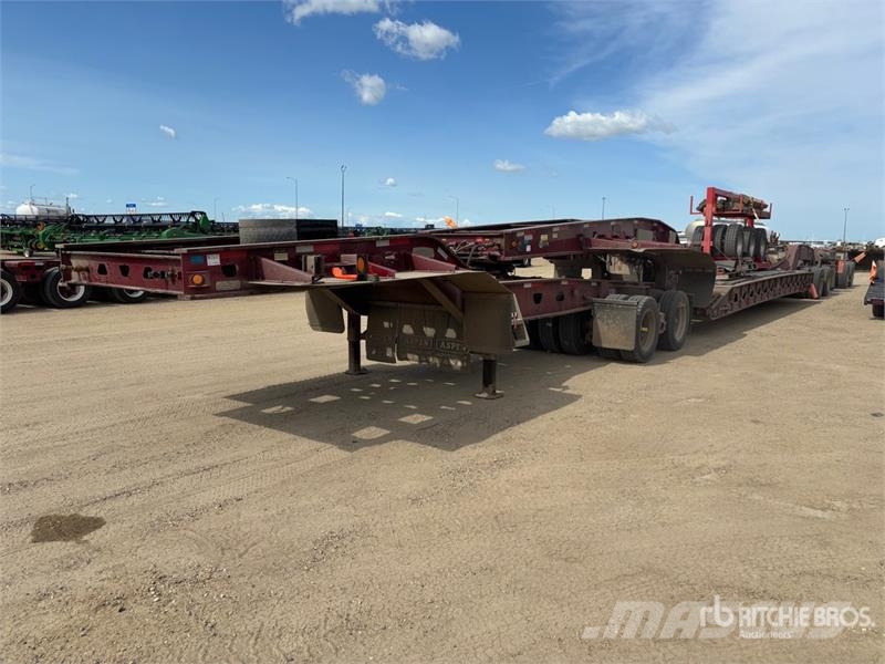Aspen 16-Wheel Removable Gooseneck Lowboy Trailer Plataformas bajas