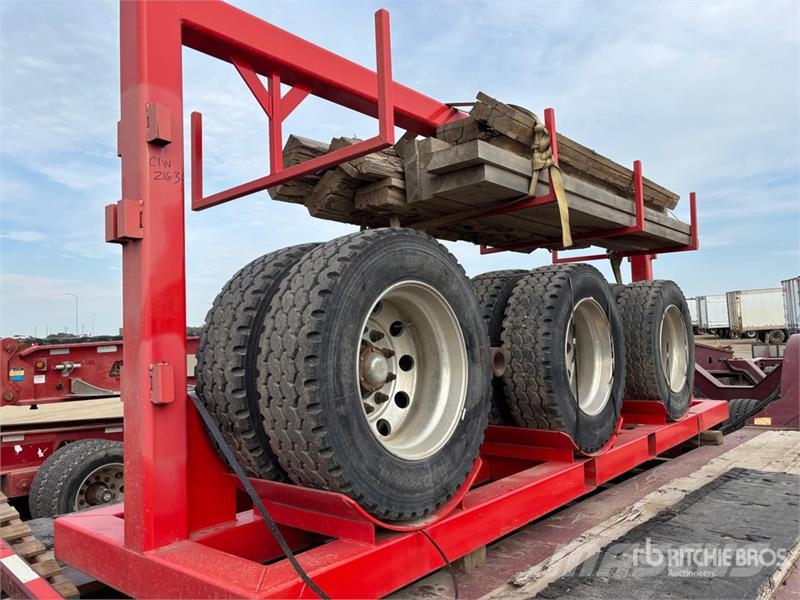 Aspen 16-Wheel Removable Gooseneck Lowboy Trailer Plataformas bajas