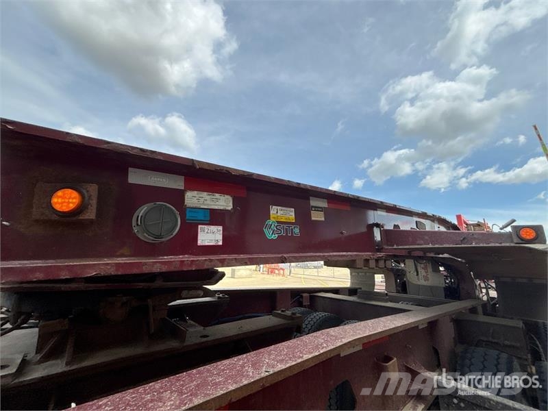 Aspen 16-Wheel Removable Gooseneck Lowboy Trailer 平板拖车