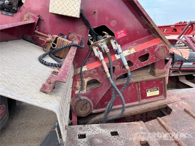 Aspen 16-Wheel Removable Gooseneck Lowboy Trailer Plataformas bajas