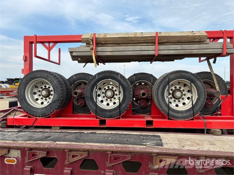 Aspen 16-Wheel Removable Gooseneck Lowboy Trailer Plataformas bajas