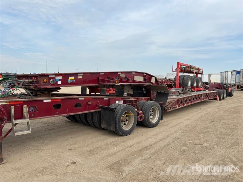 Aspen 16-Wheel Removable Gooseneck Lowboy Trailer Plataformas bajas