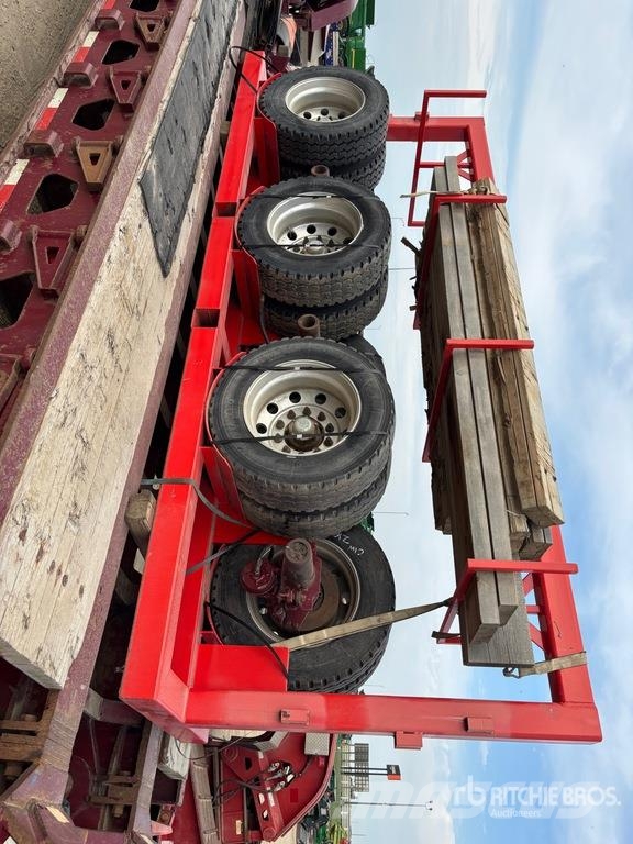 Aspen 16-Wheel Removable Gooseneck Lowboy Trailer Plataformas bajas