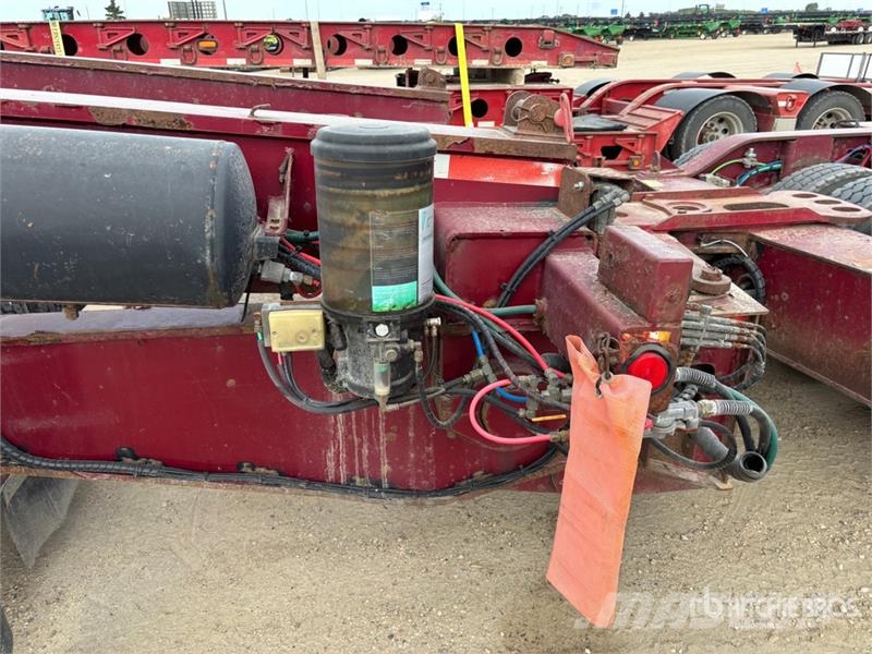 Aspen 16-Wheel Removable Gooseneck Lowboy Trailer Plataformas bajas
