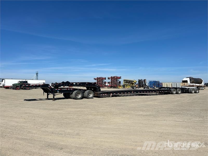 Aspen 16-Wheel Removable Gooseneck Lowboy Trailer Низькорамні причепи