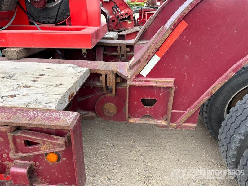 Aspen 16-Wheel Removable Gooseneck Lowboy Trailer Plataformas bajas