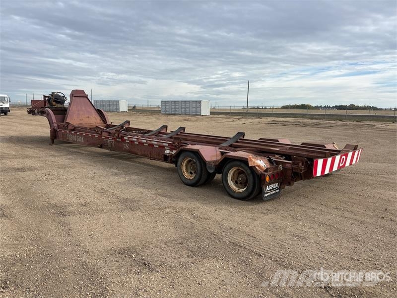 Aspen 43 ft T/A Tank Moving Specialty Trailer Tieflader