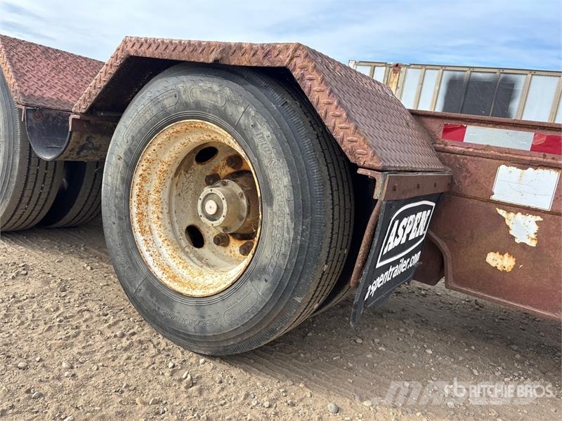 Aspen 43 ft T/A Tank Moving Specialty Trailer Tieflader
