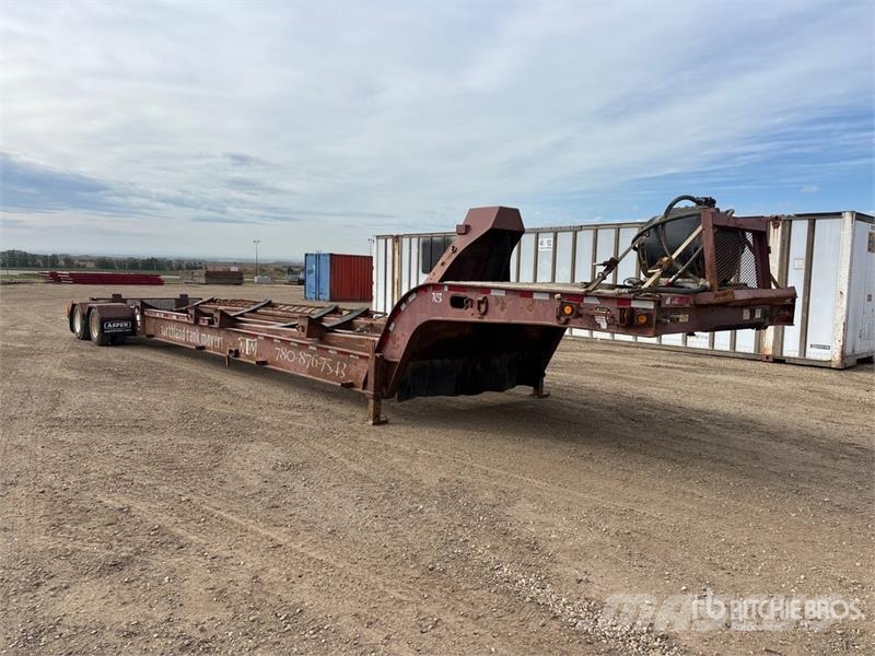 Aspen 43 ft T/A Tank Moving Specialty Trailer Tieflader