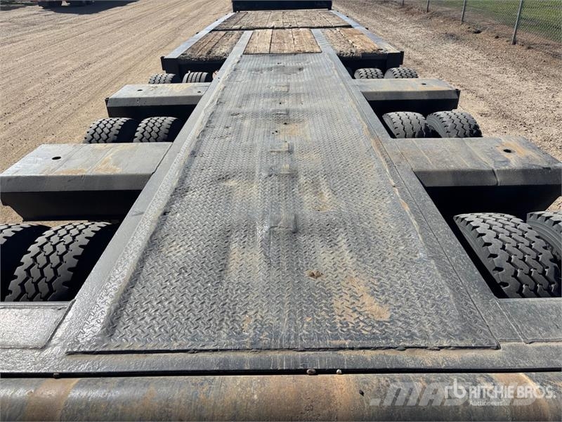 Aspen 50 ft Folding Neck Trailer Niski utovarivači