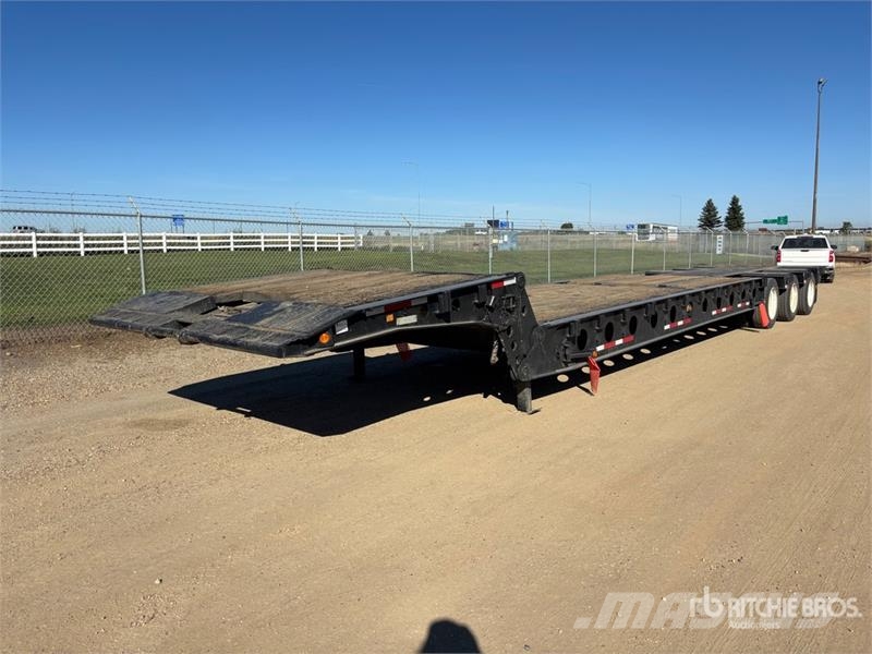Aspen 50 ft Folding Neck Trailer Niski utovarivači