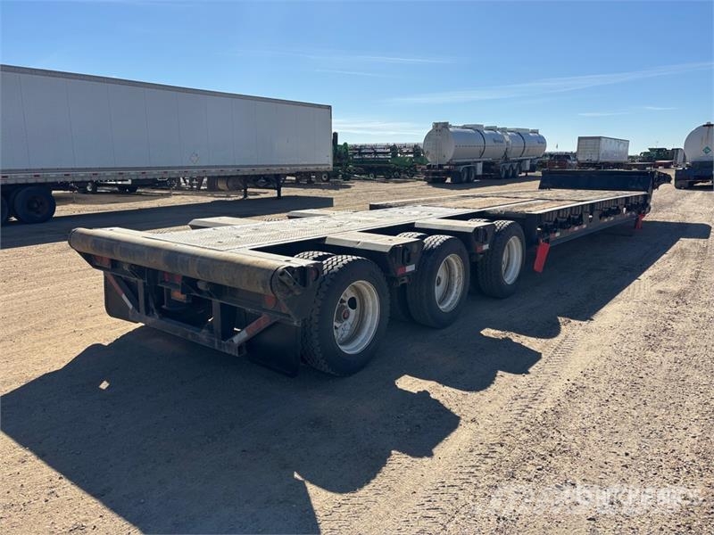 Aspen 50 ft Folding Neck Trailer Niski utovarivači