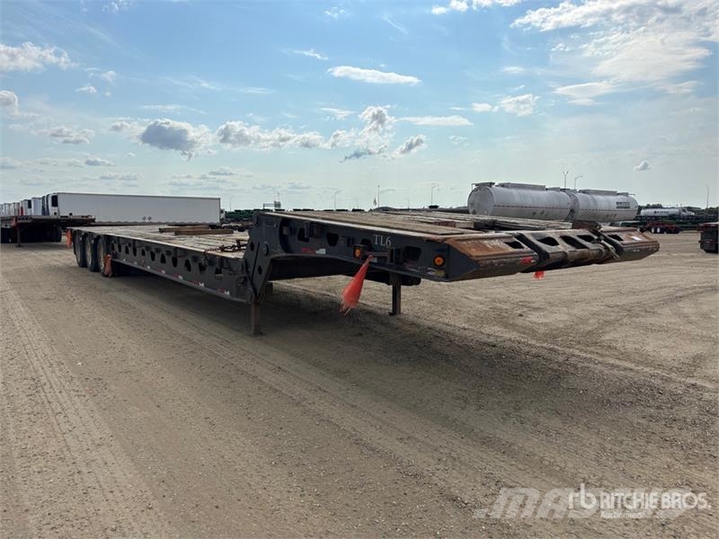 Aspen 53 ft Tri/A Folding Neck Trailer ローローダー