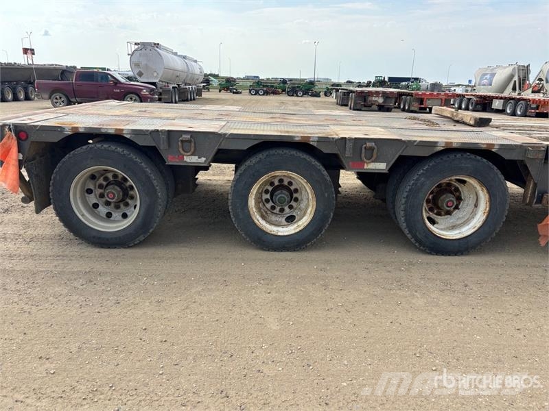 Aspen 53 ft Tri/A Folding Neck Trailer ローローダー