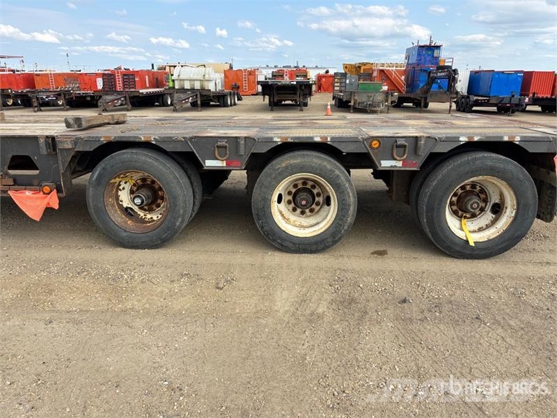 Aspen 53 ft Tri/A Folding Neck Trailer ローローダー