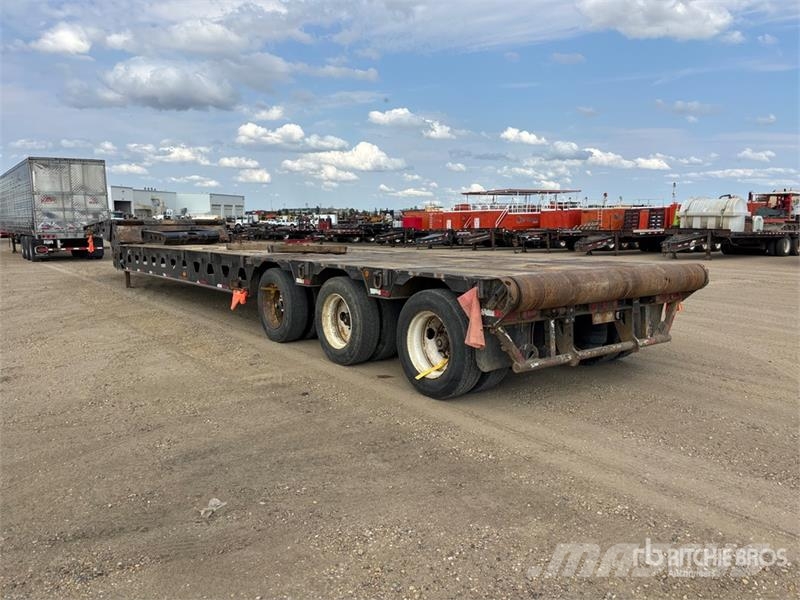 Aspen 53 ft Tri/A Folding Neck Trailer ローローダー