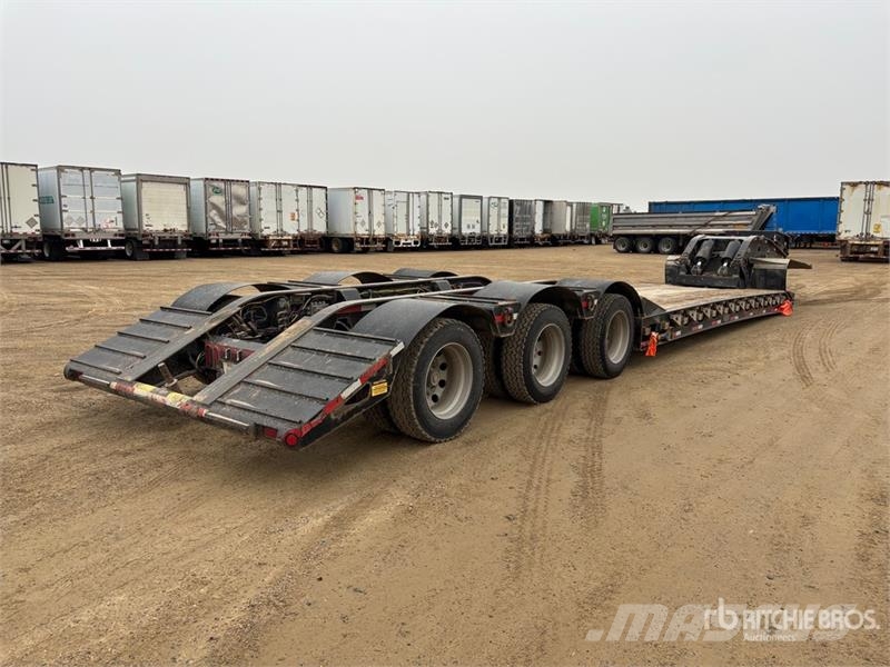 Aspen 55 ton Tri/A Removable Gooseneck Lowboy Trailer لوادر منخفضة