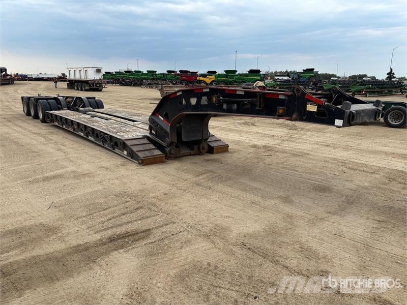 Aspen 55 ton Tri/A Removable Gooseneck Lowboy Trailer Tieflader