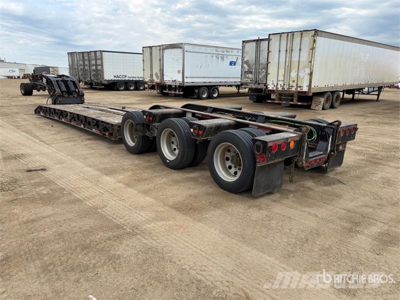 Aspen 55 ton Tri/A Removable Gooseneck Lowboy Trailer Tieflader