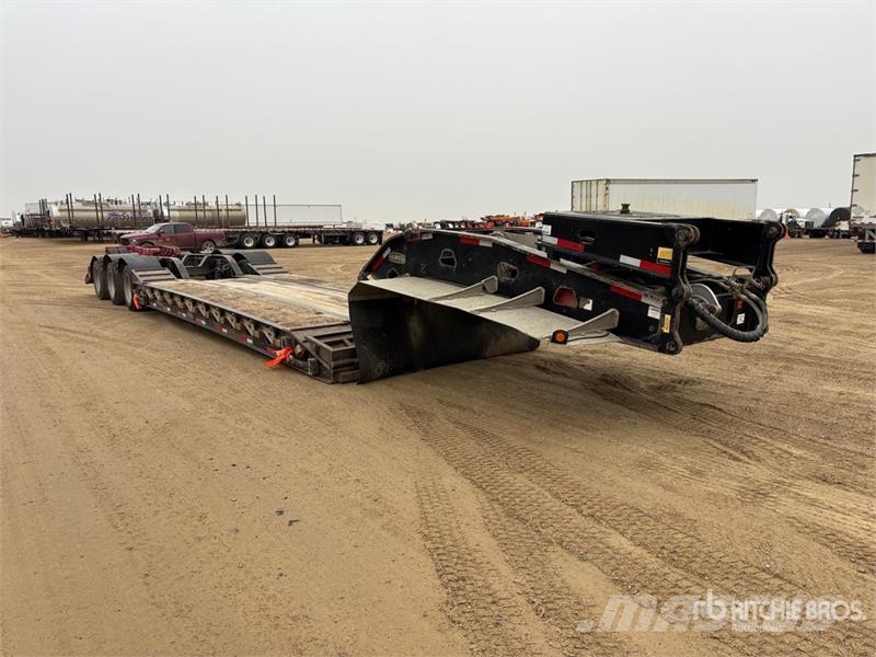 Aspen 55 ton Tri/A Removable Gooseneck Lowboy Trailer لوادر منخفضة