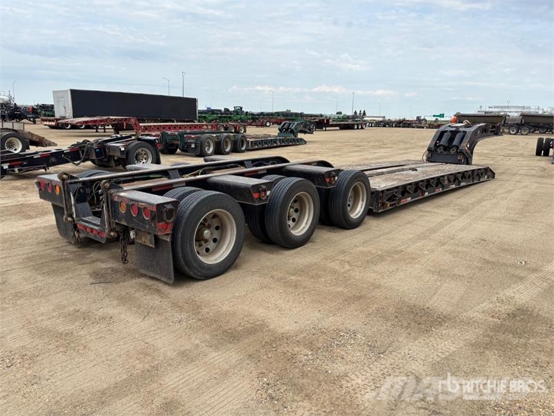 Aspen 55 ton Tri/A Removable Gooseneck Lowboy Trailer Tieflader