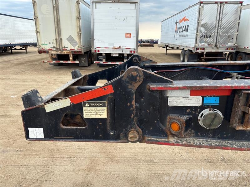 Aspen 55 ton Tri/A Removable Gooseneck Lowboy Trailer Tieflader