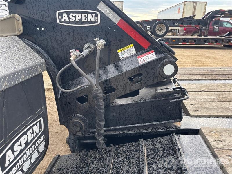 Aspen 65 ton Tri/A Removable Gooseneck Lowboy Trailer (U Nizki nakladalci