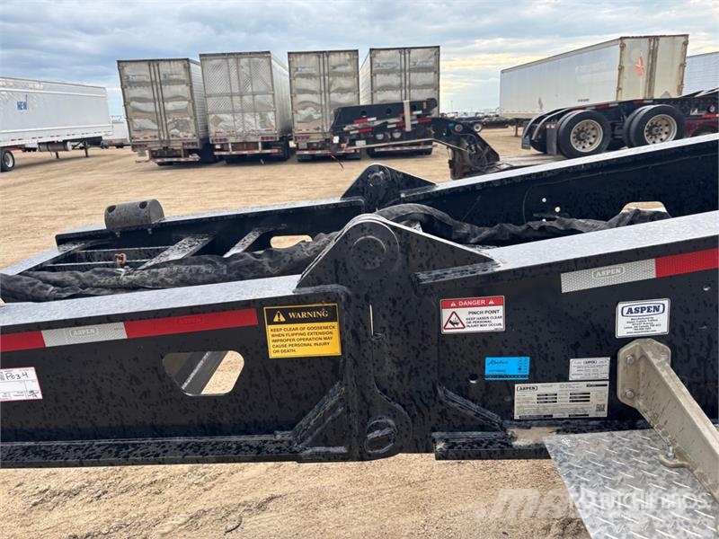 Aspen 65 ton Tri/A Removable Gooseneck Lowboy Trailer (U Nizki nakladalci