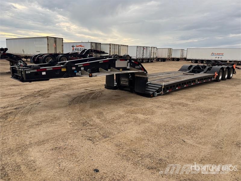 Aspen 65 ton Tri/A Removable Gooseneck Lowboy Trailer (U Nizki nakladalci