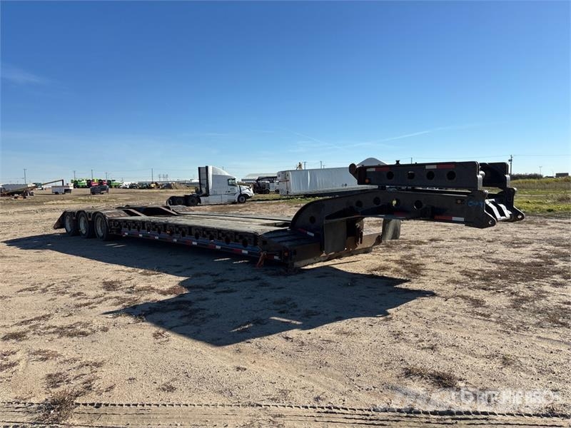 Aspen BL55-3 Tri/A Removable Gooseneck Lowboy Trailer Niski utovarivači