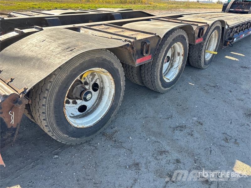 Aspen BL55-3 Tri/A Removable Gooseneck Lowboy Trailer Niski utovarivači