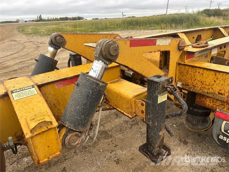 Aspen E Series 70 ton Tri/A Removable Gooseneck Lowboy T Nizki nakladalci
