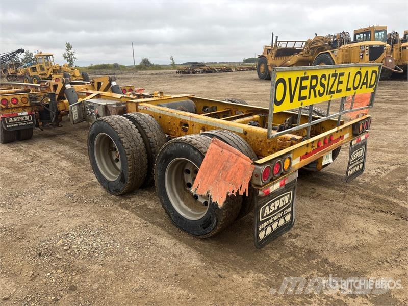 Aspen E Series 70 ton Tri/A Removable Gooseneck Lowboy T Nizki nakladalci