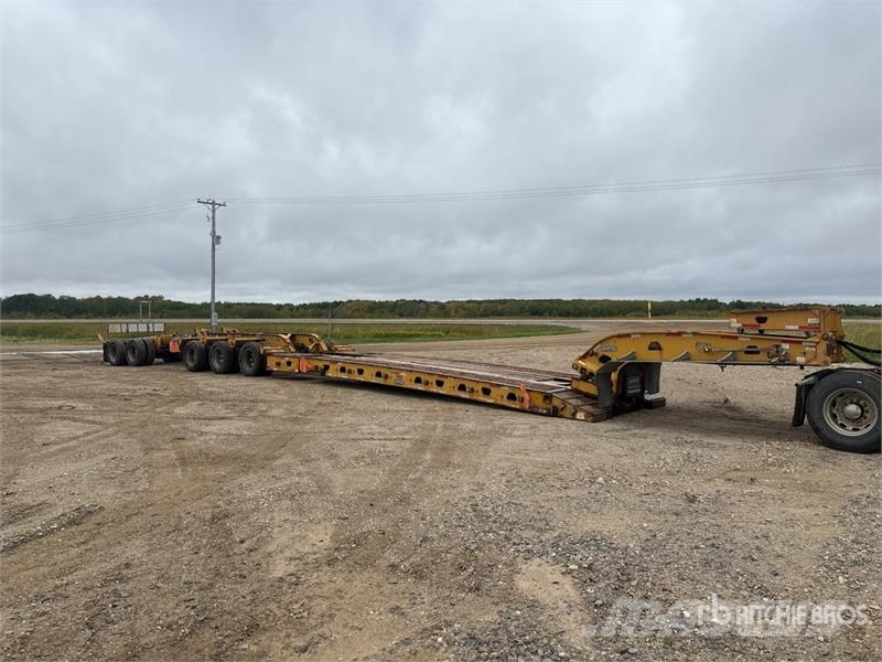 Aspen E Series 70 ton Tri/A Removable Gooseneck Lowboy T Maskinhenger