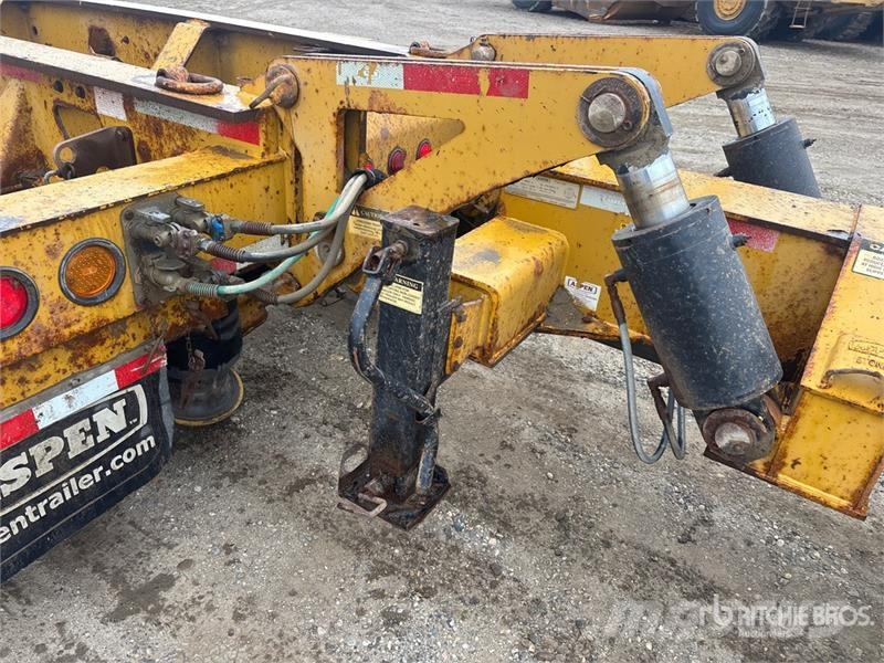 Aspen E Series 70 ton Tri/A Removable Gooseneck Lowboy T Nizki nakladalci