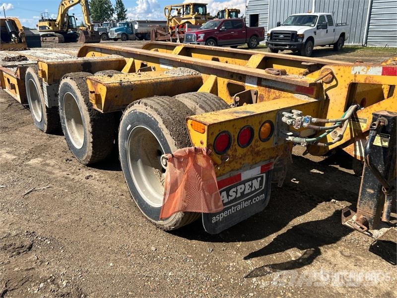 Aspen E Series 70 ton Tri/A Removable Gooseneck Lowboy T Maskinhenger