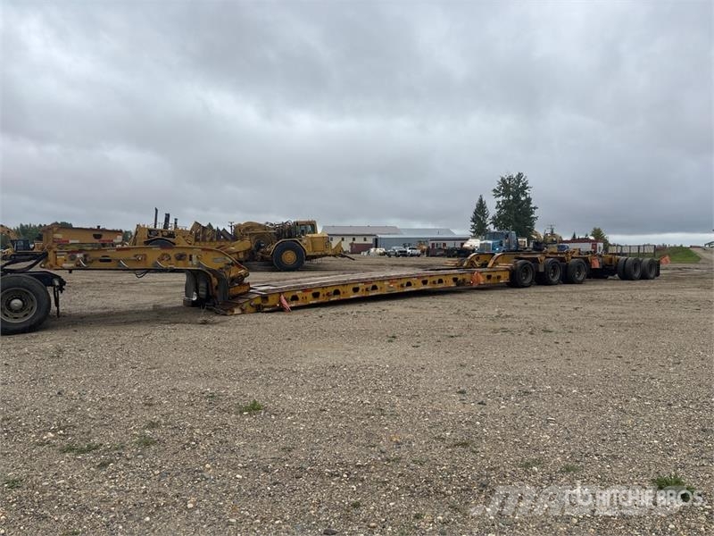 Aspen E Series 70 ton Tri/A Removable Gooseneck Lowboy T Maskinhenger