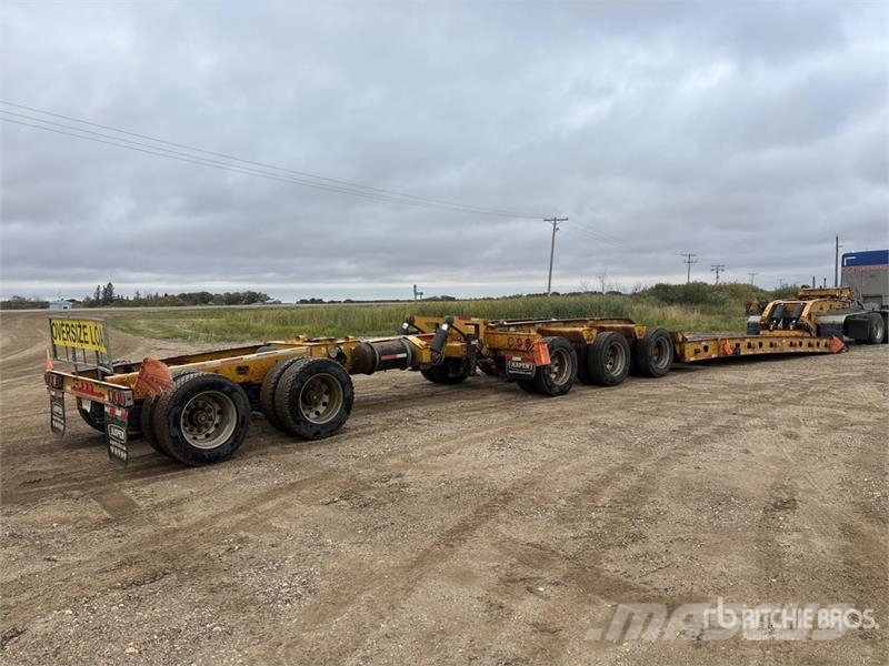 Aspen E Series 70 ton Tri/A Removable Gooseneck Lowboy T Maskinhenger