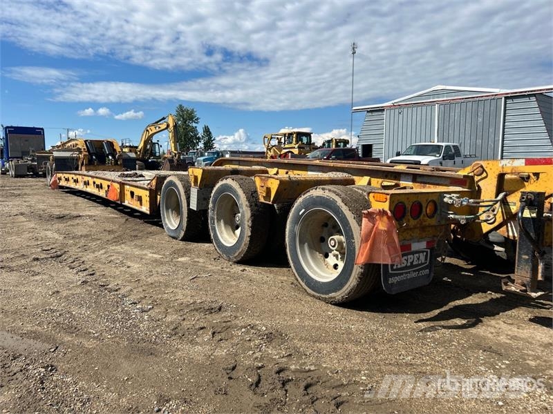 Aspen E Series Tri/A Removable Gooseneck Lowboy Trailer Niski utovarivači