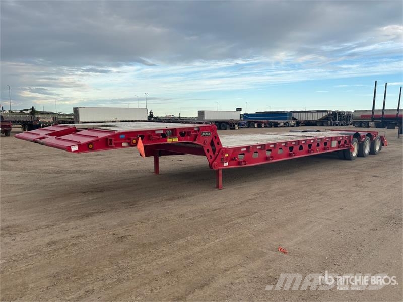Aspen FG40-3 40 ton 53 ft Tri/A Folding Neck Trailer 平板拖车