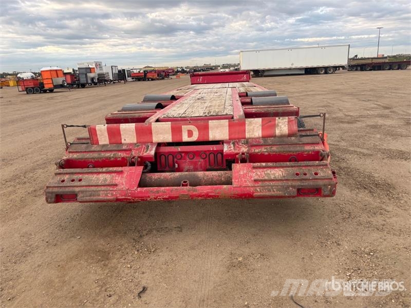 Aspen FG40-3 40 ton 53 ft Tri/A Folding Neck Trailer 平板拖车