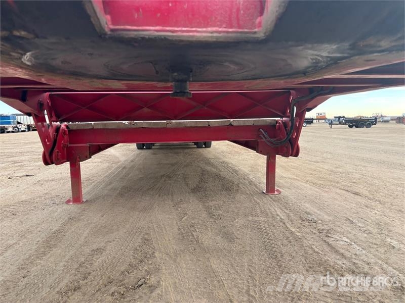 Aspen FG40-3 40 ton 53 ft Tri/A Folding Neck Trailer 平板拖车