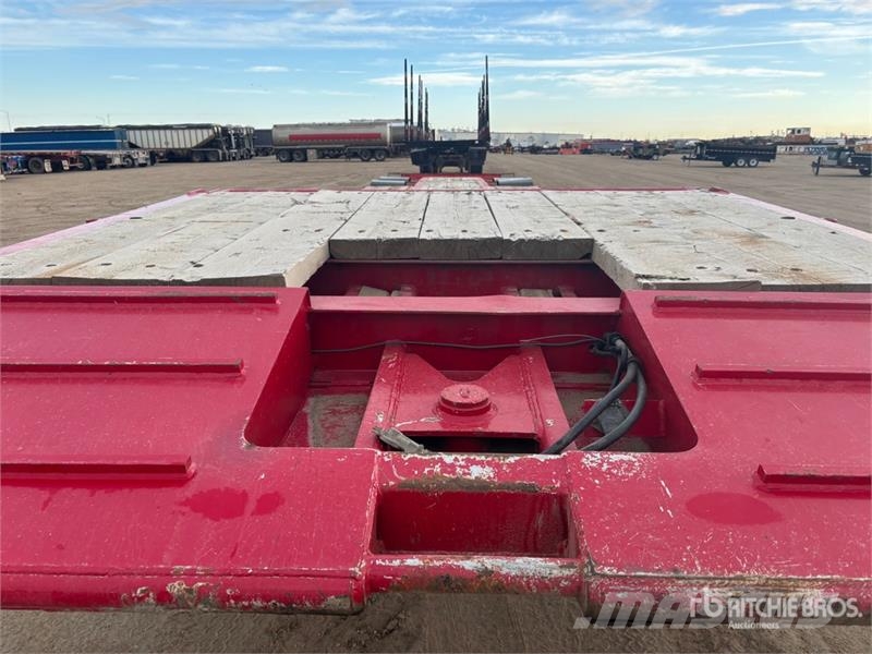 Aspen FG40-3 40 ton 53 ft Tri/A Folding Neck Trailer 平板拖车
