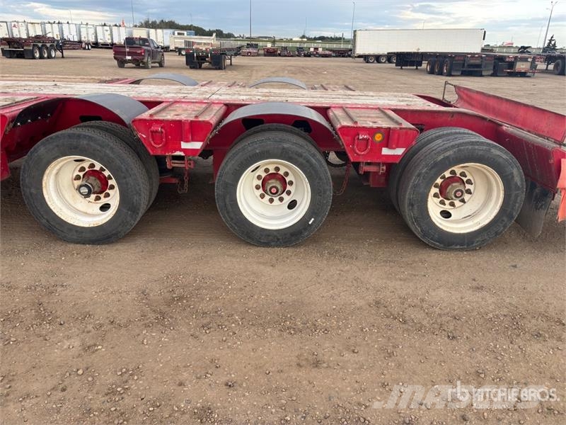 Aspen FG40-3 40 ton 53 ft Tri/A Folding Neck Trailer 平板拖车
