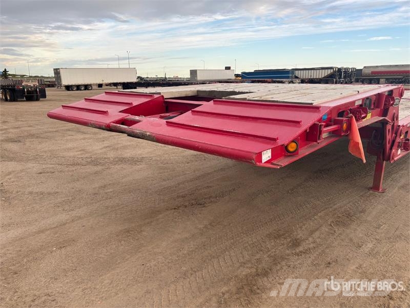 Aspen FG40-3 40 ton 53 ft Tri/A Folding Neck Trailer 平板拖车